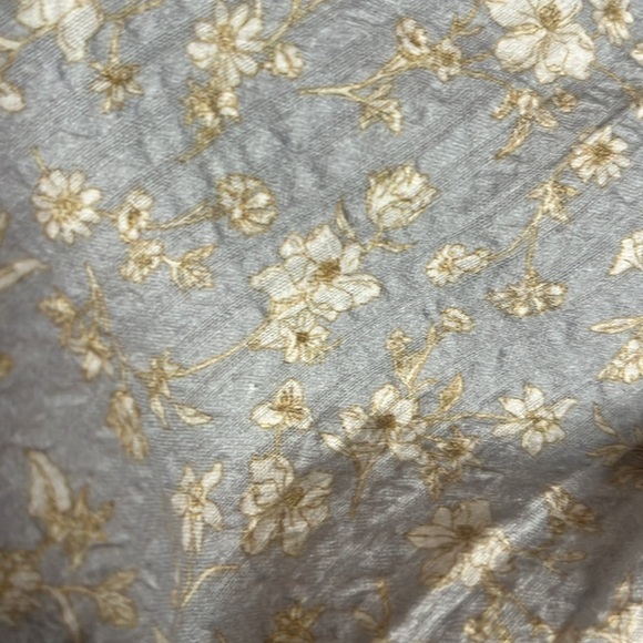 Harper Sage Terrace Floral Puff Sleeve Mini Dress. EUC Size M. - Picture 7 of 7